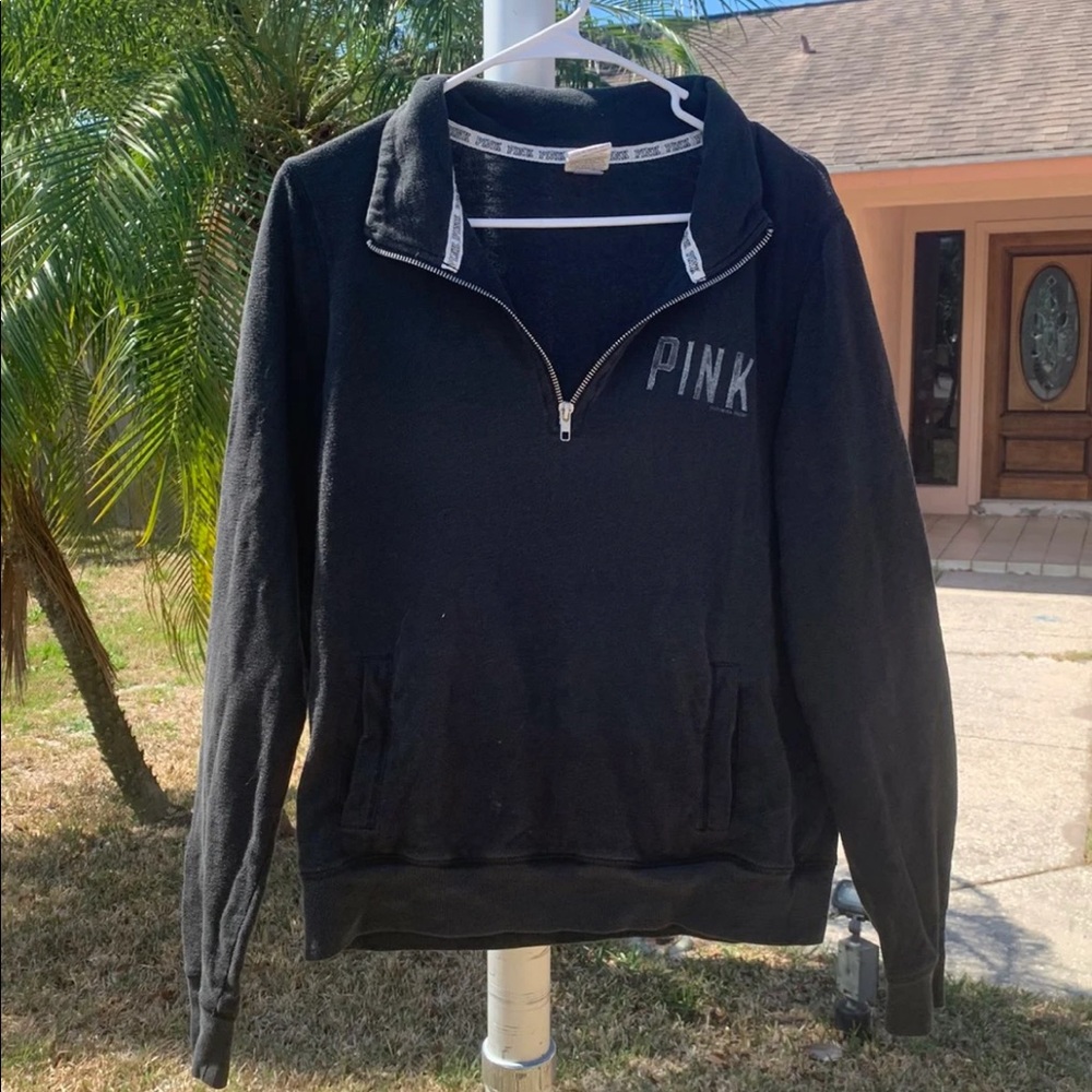 PINK quarter zip jacket